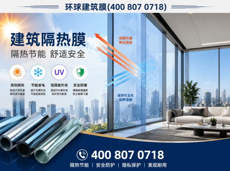 漳浦县建筑隔热膜展示图
